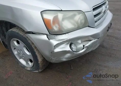 2005 Toyota Highlander Limited V6 from USA, damaged, VIN JTEEP21A550073081